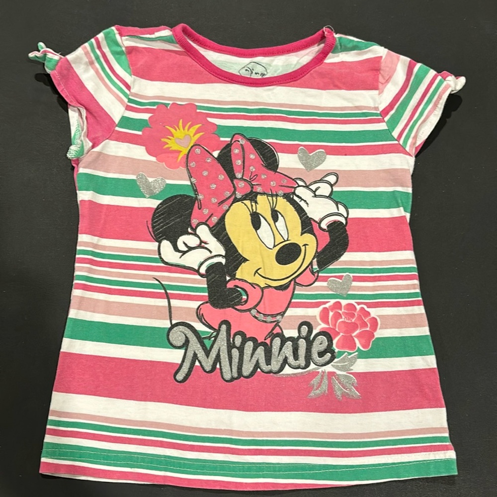 LAST CHANCE - Striped Disney Minnie T-Shirt